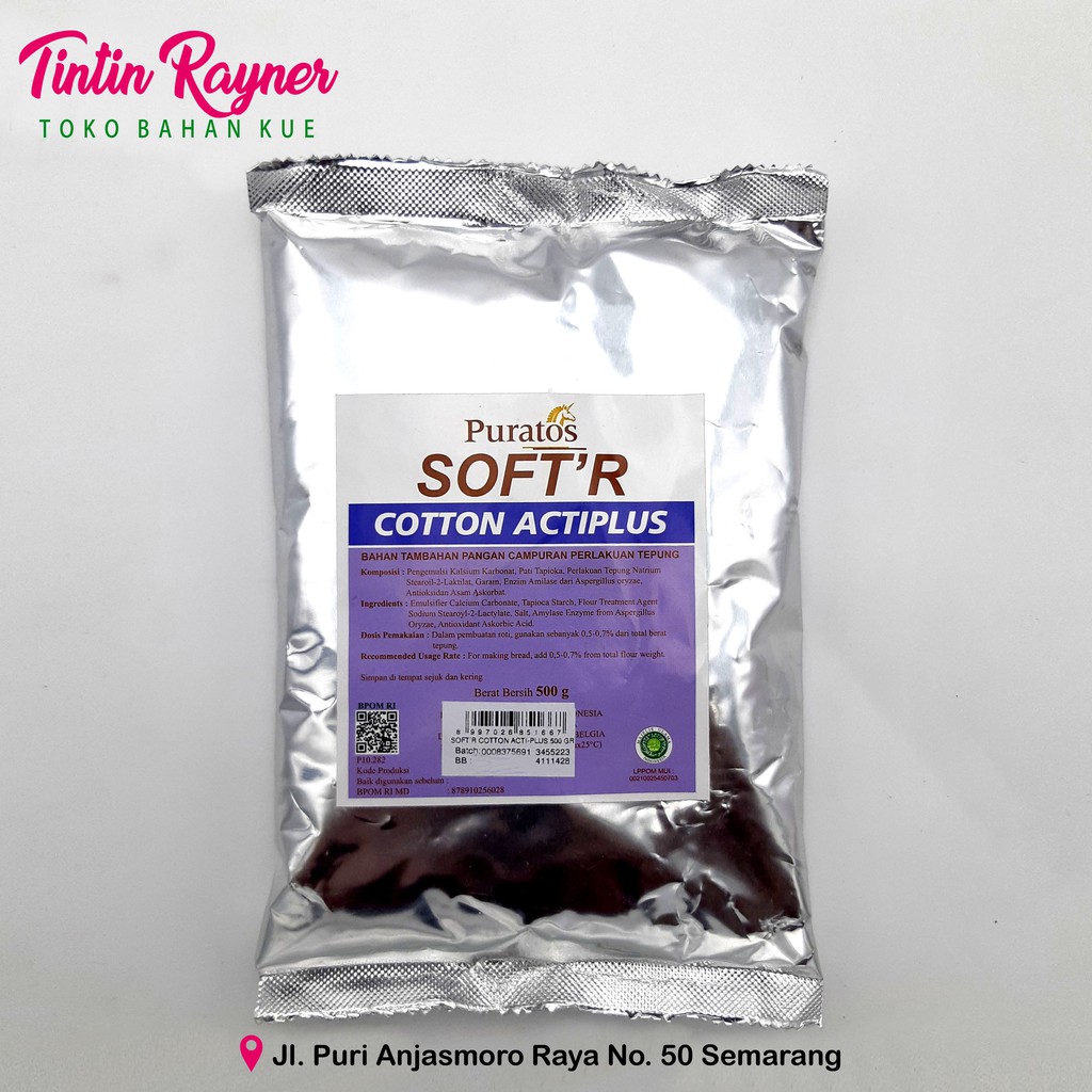 

Puratos Softr Cotton Actiplus 500gr