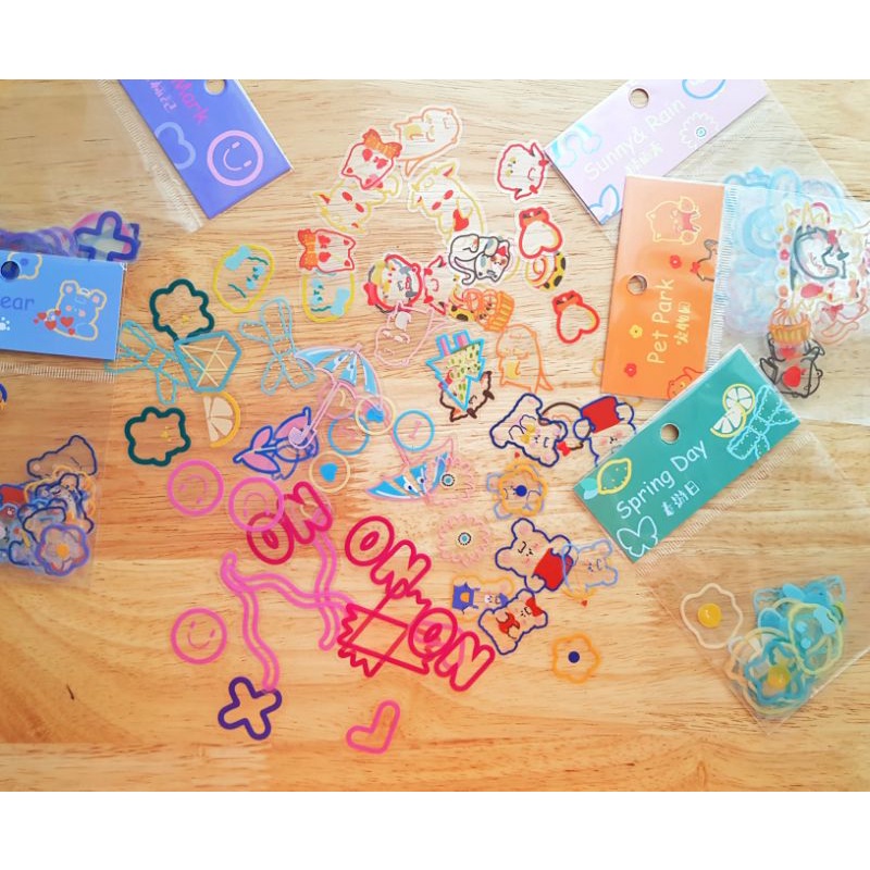 

[DUMBLE] CUTE 45 PCS STICKER DECO SCRAPBOOK AESTHETIC