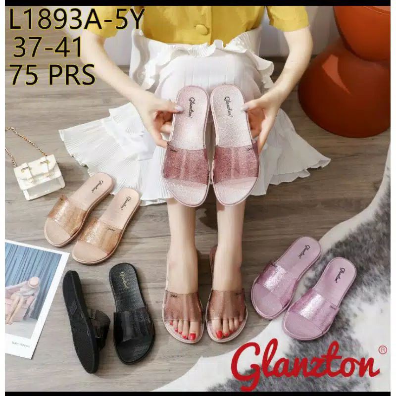 Sandal Glanzton Selop Transparan L1893A-5Y