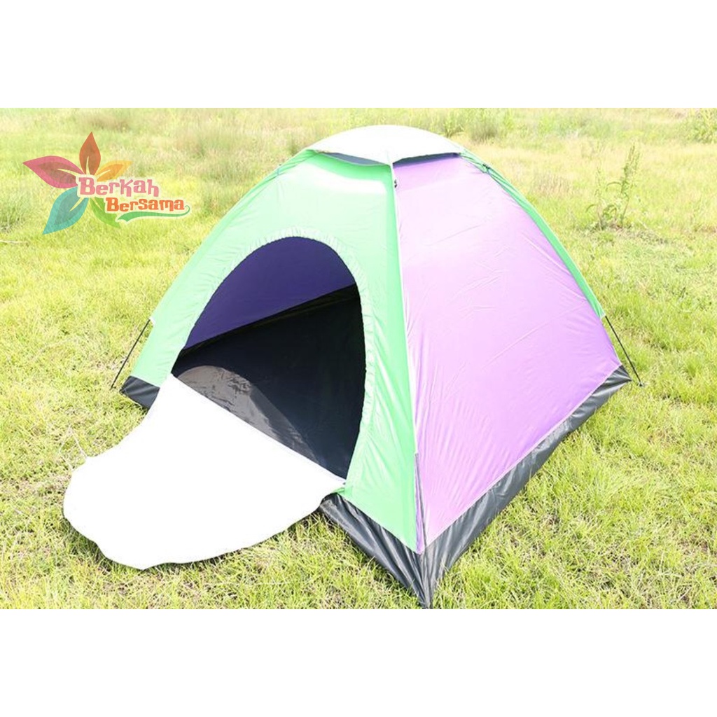 RT106 Tenda Camping outdoor indoor kapasitas 2-3 orang ukuran 2m x 1,5m BB6470