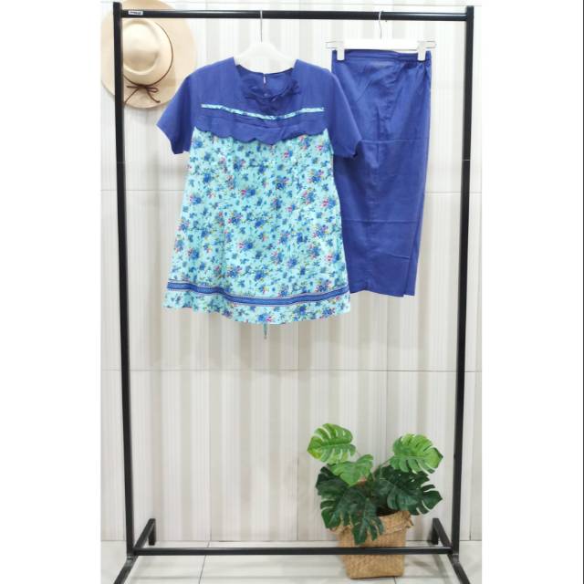 MST24 - One Set Setelan Setcel  Baju dan CelanaHamil Kekinian