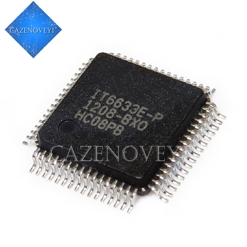 2pcs Ic It6633E-P-Bxo It6633E-P-Cxg It6633E-P-Cxo It6633 Qfp-64