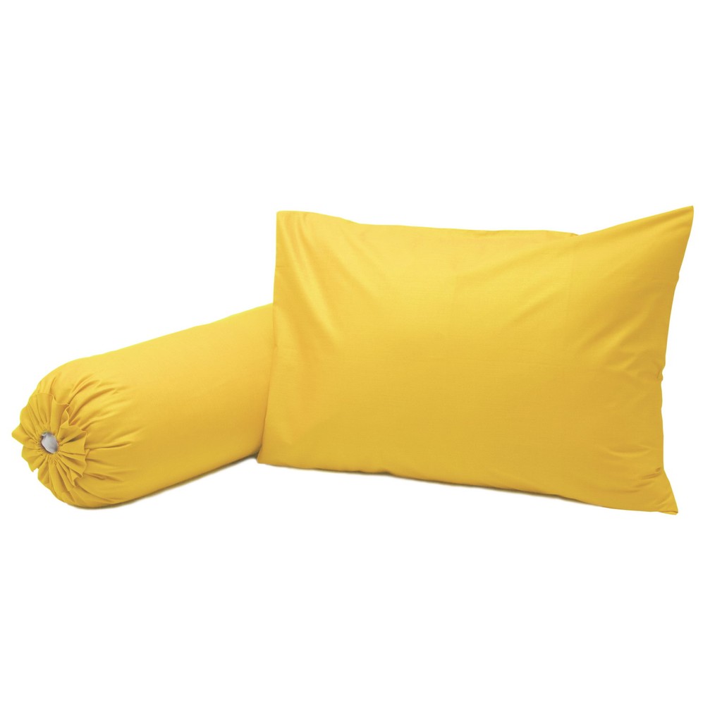  CALICO  sarung bantal guling polos EGGYOLK Shopee Indonesia