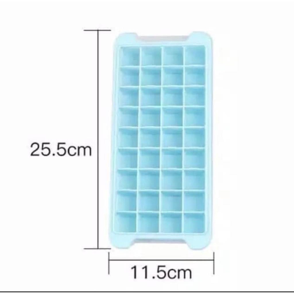 [UNIK88] Cetakan Es Batu + Penutup 36 Kotak Ice Cube Tray