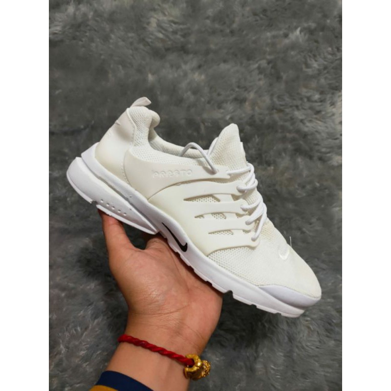 Sepatu Nike Presto Peach Fullwhite putih soft pink hitam Sneakers Olahraga Running Fitness Gym Kado