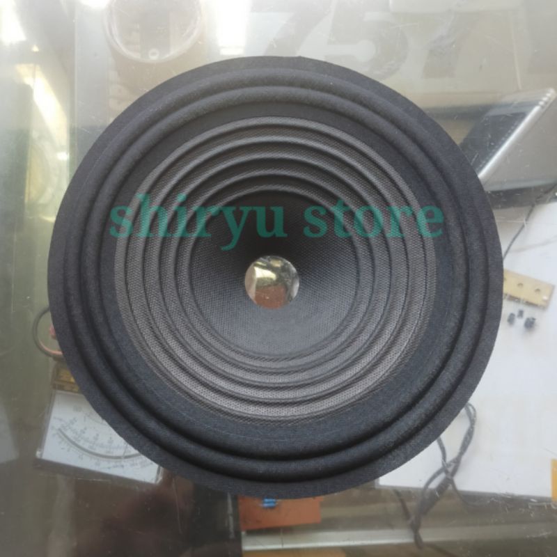 2 Pcs Kertas Speaker 8 Inch FullRange Daun Mik Mic 8 Inci In Range VC 1 Inch