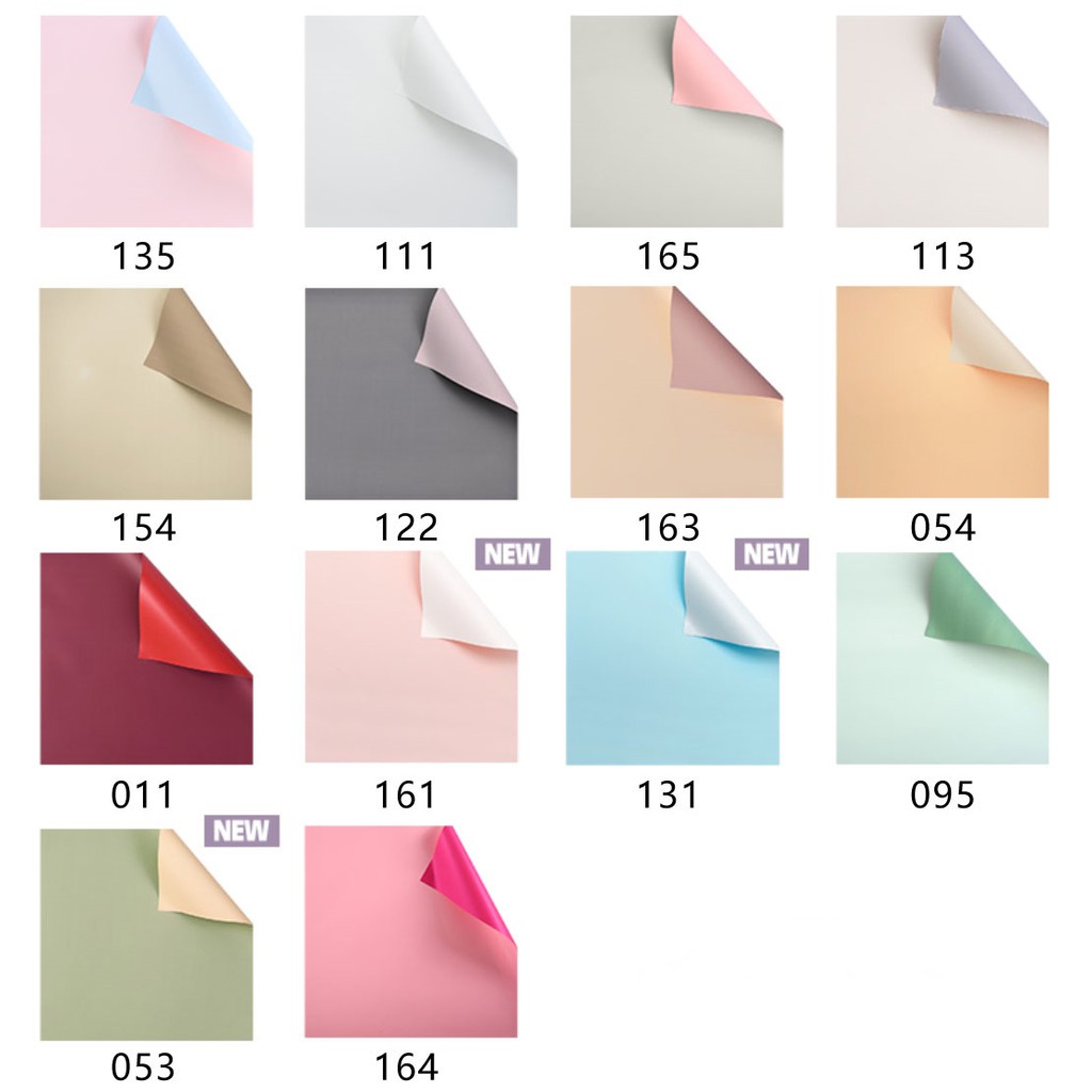 

FLOWER WRAPPING PAPER DOUBLE COLOR KERTAS BUKET BUNGA KERTAS BUNGA DUA WARNA KERTAS