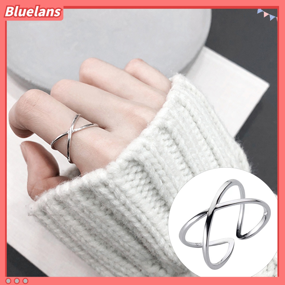 Cincin Model Terbuka Dapat Disesuaikan Untuk Wanita