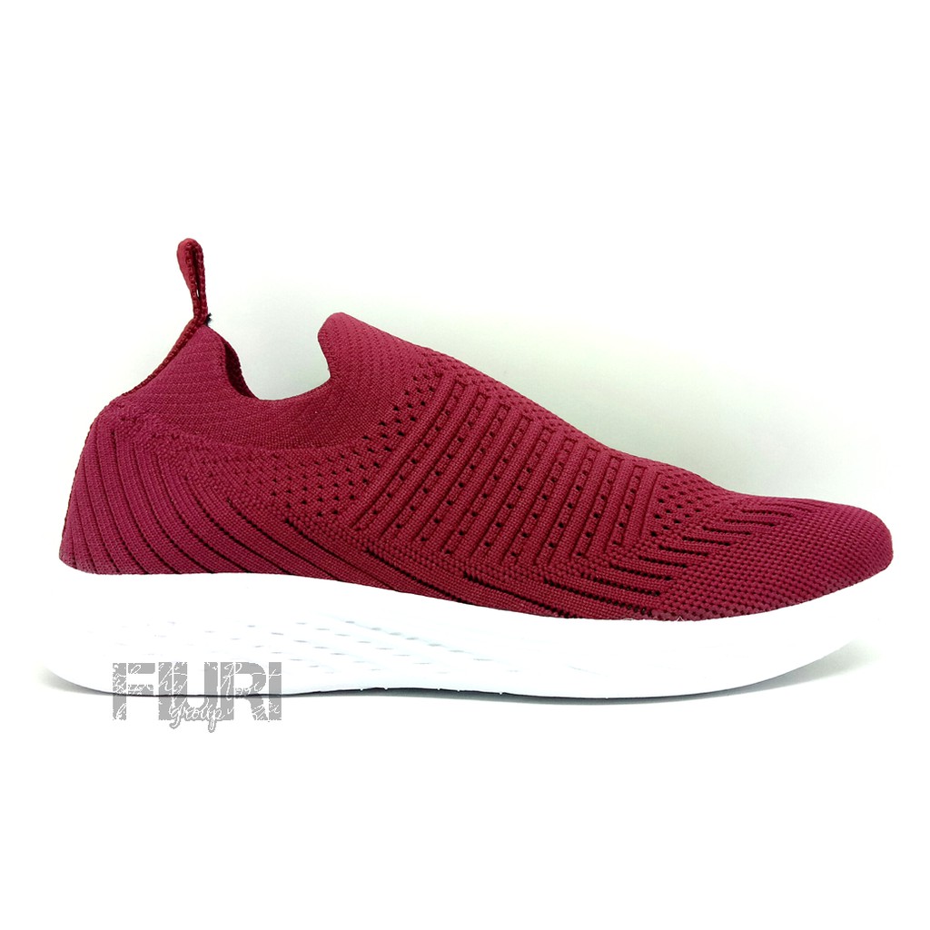 FIURI - ANDO ORIGINAL - MURILLO 39-44 MERAH - SEPATU SNEAKERS PRIA - SEPATU OLAHRAGA PRIA - SEPATU KNIT RAJUT PRIA - SEPATU JOGGING PRIA - SEPATU SPORT - SEPATU SLIP ON PRIA - SEPATU KETS PRIA - SEPATU KAOS KAKI - SEPATU BERNAFAS - EPATU COWOK