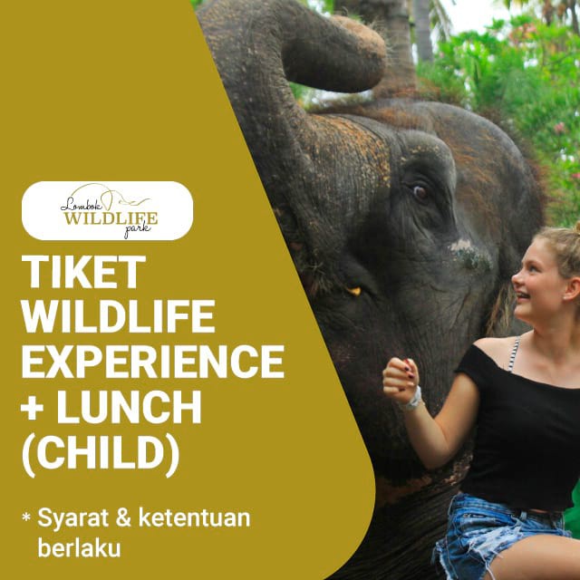 Lombok Wildlife Park-Intimate Wildlife Experience with Lunch (Child)