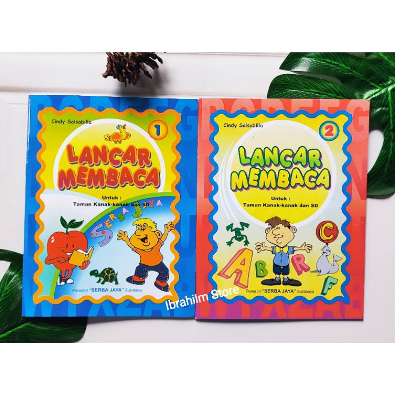 BUKU ANAK ANAK EDUKASI LANCAR MEMBACA JILID 1 - JILID 10