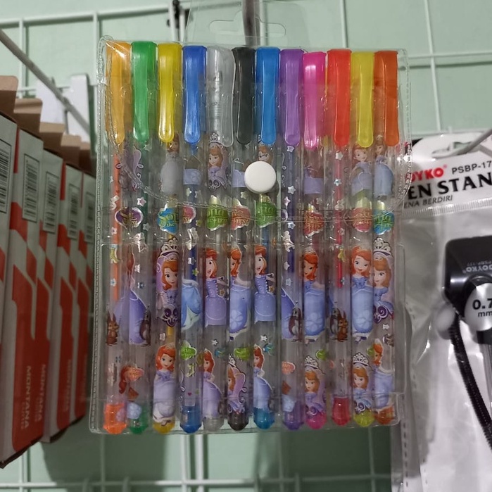 

Gliter Pen - Pulpen Gliter (Per Pack)