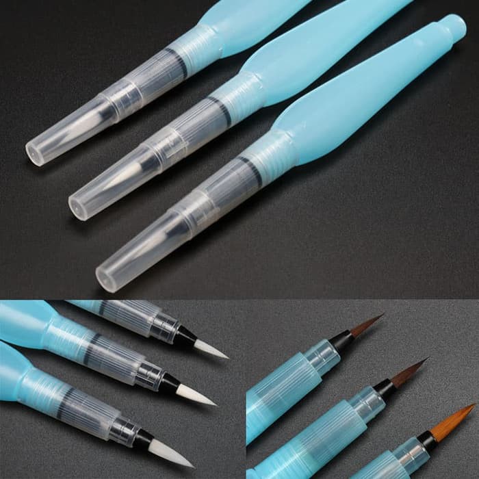 Painting and Calligraphy Waterbrush Pen (3pcs)