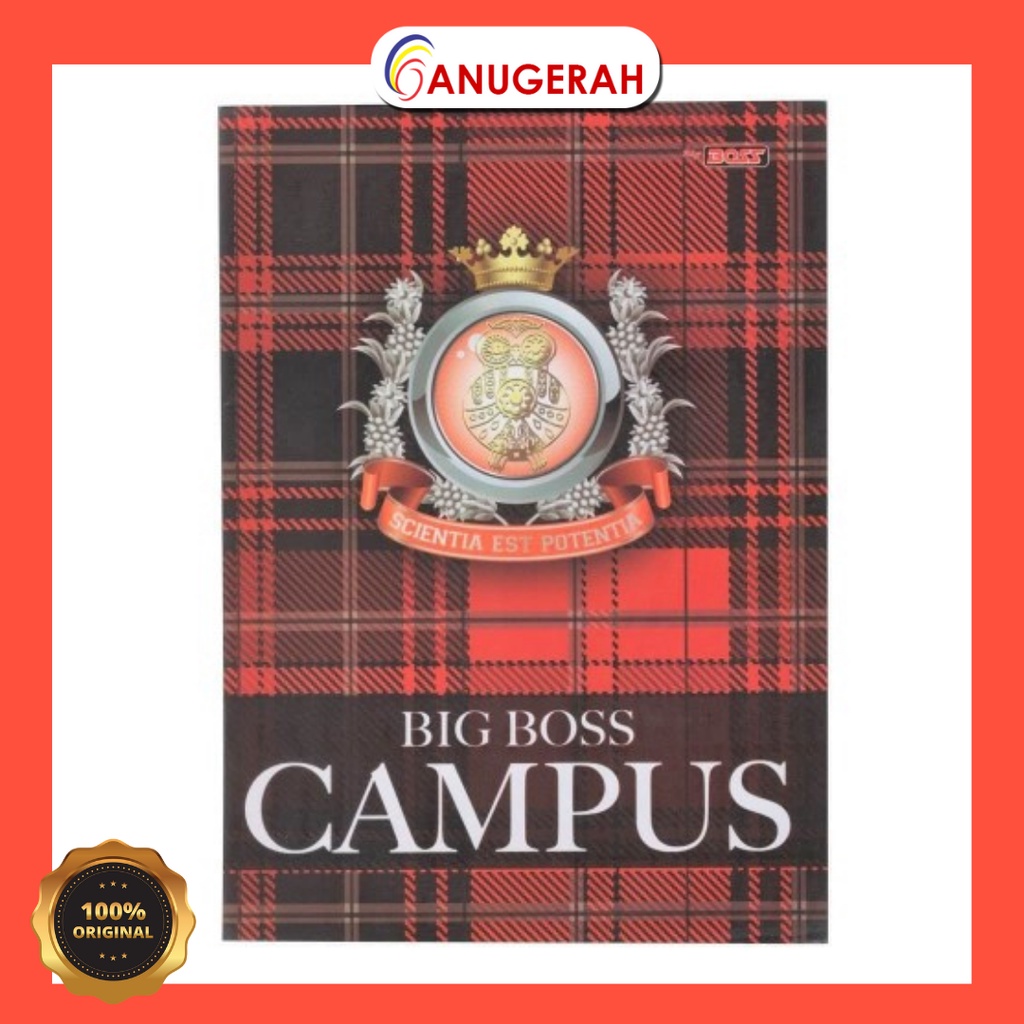 

SIDU BUKU TULIS BIG BOSS CAMPUS 50 (PACK)