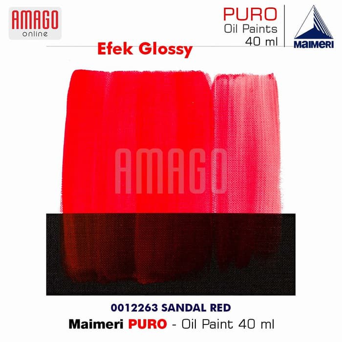 MAIMERI PURO - OIL PAINT - SANDAL RED - 40ML - M0012263