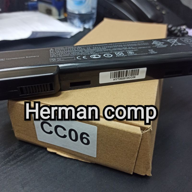 Original Baterai Hp EliteBook 6360b 6460b 6465b 6470b 6475b 6560b 6565b 6570b CC06