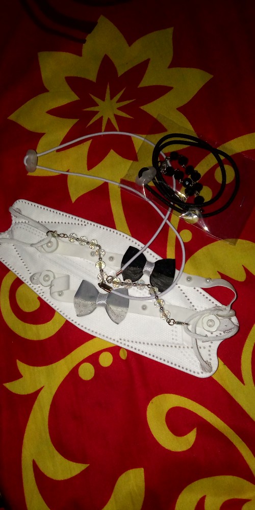 (2in1) Strap Dan Konektor Masket Serut