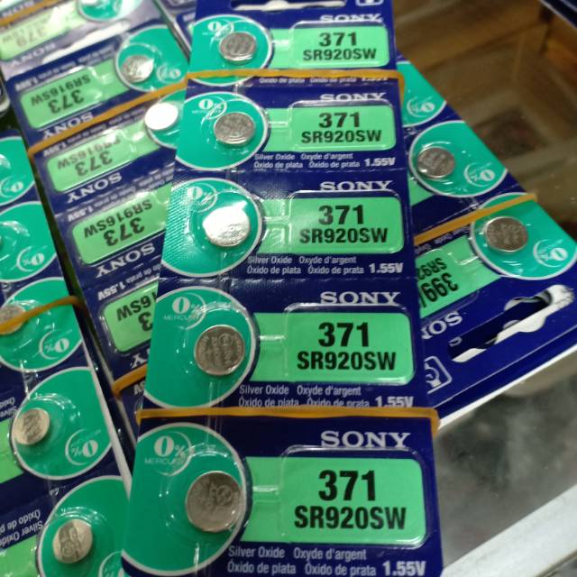 Baterai SONY 371 SR920SW LR69 AG6 Baterai Jam Tangan