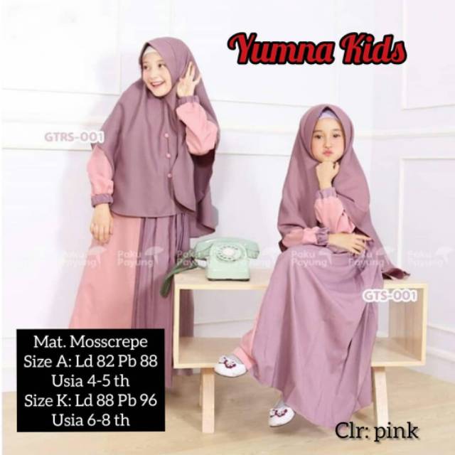 Gamis Anak-anak Yumna Kids Terbaru
