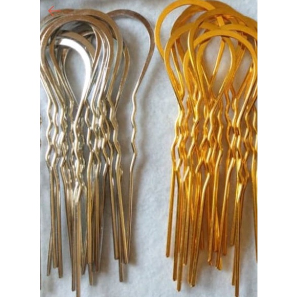 Tusuk konde besar polos - Tusuk konde bulat tusuk konde besi hairpin  2200 bijian