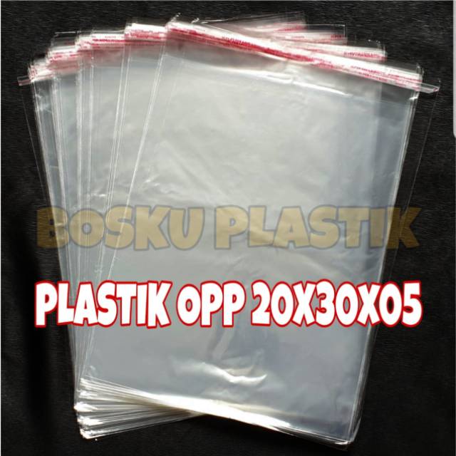 Jual Plastik Opp Tebal 05 20x30isi 100 Lembar Shopee Indonesia 1260