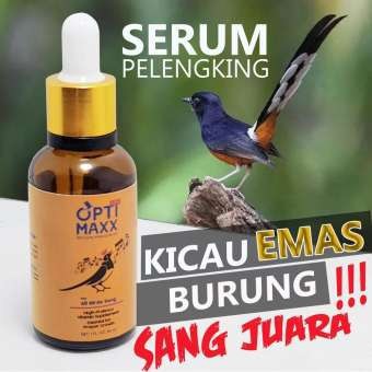 Terbatas - Optimaxx Serum Vitamin Pakan Burung Penggacor Original Terlaris