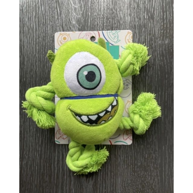 Mainan anjing/kucing original disney pixar monster inc x purina Mike Wazowski
