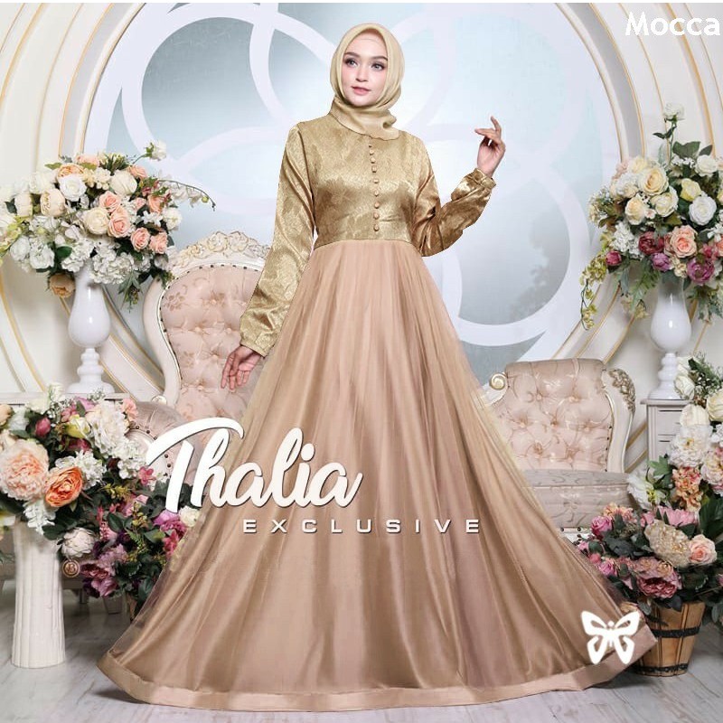 HOPYLOVY - Gamis Thalia Exclusive Maxi Dress