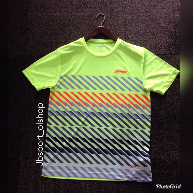 Baju lining aytm 659 jersey badminton lining kaos badminton