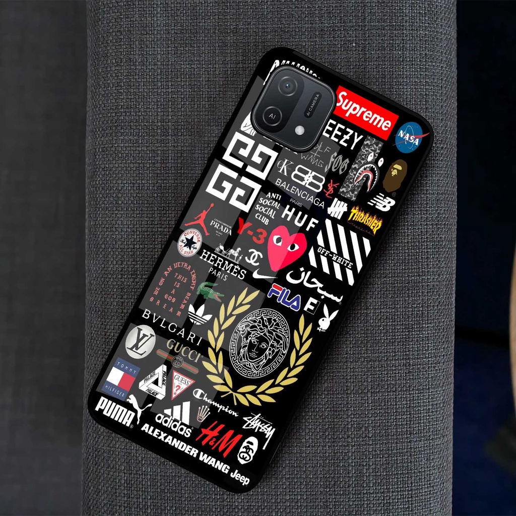 Case Glossy Oppo A16E | A16K Casing Kilau Hp Oppo | Pelindung Hp | Motif Aesthetic