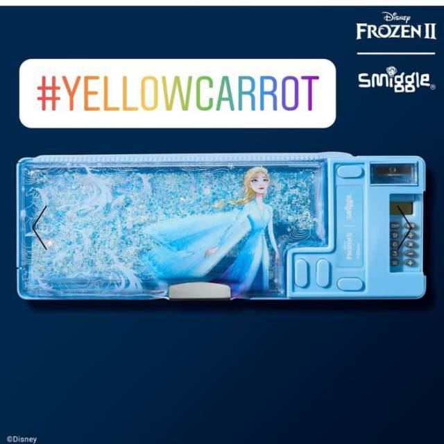 Original Smiggle Tempat Pensil Smiggle Disney Frozen 2 Pop Out Pencil Case Kalkulator Smiggle