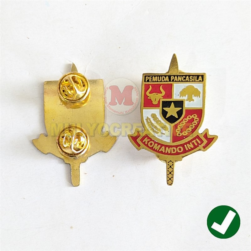 Bros Pin Komando Inti Pemuda Pancasila Pin Atribut Pemuda Pancasila