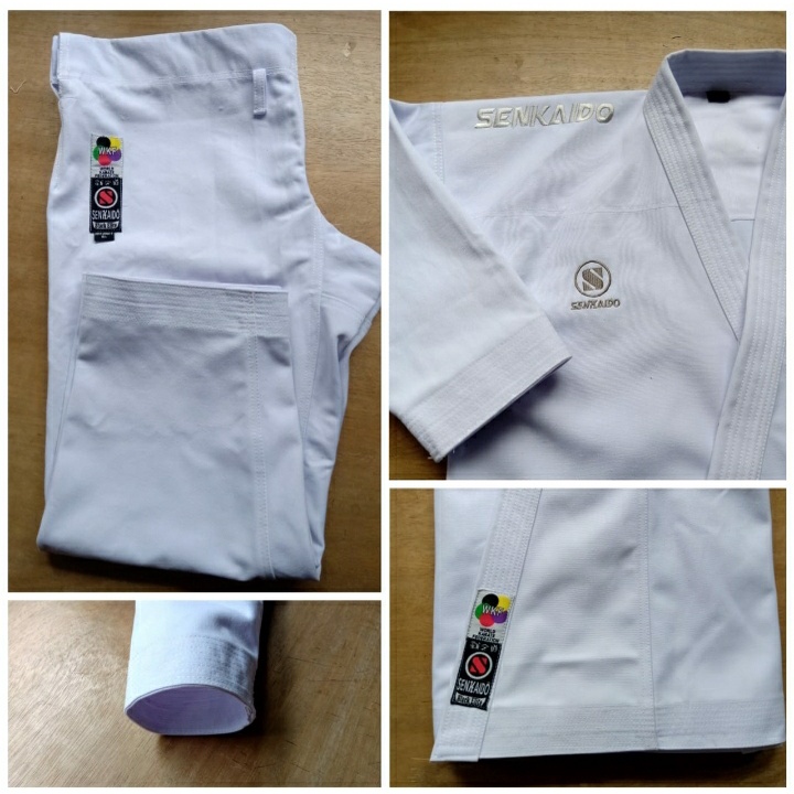 baju karate Kata black elite Senkaido