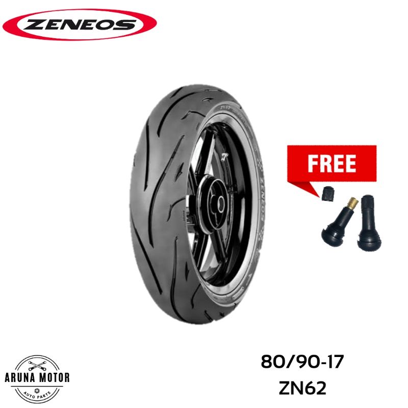 Ban Zeneos ZN62 80/90-17 Tubeles