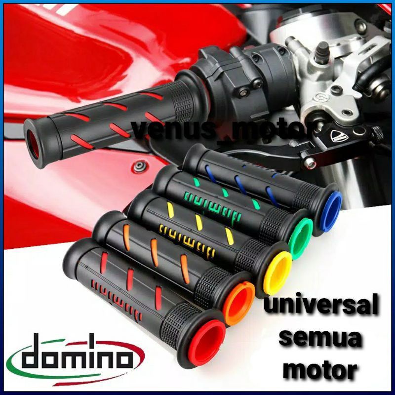 Grip Domino Handgrip Domino Sisik Sepasang Universal