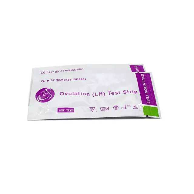 50pcs Ovulation LH Test Strip UNGU / Tes Ovulasi