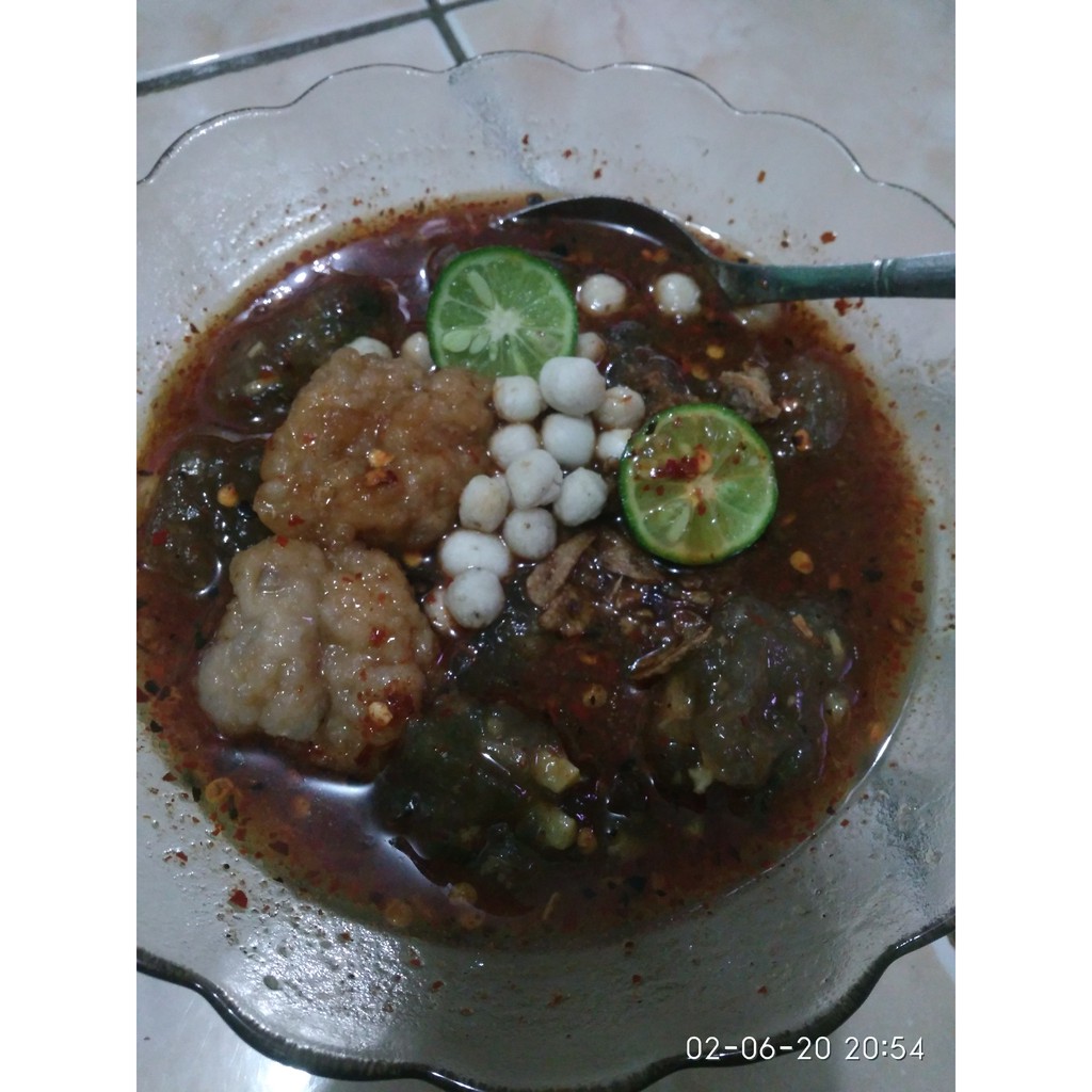 cirawang kuah pedas