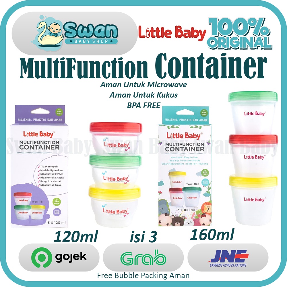 Little Baby Multifunction Container / Food container / Wadah Mpasi