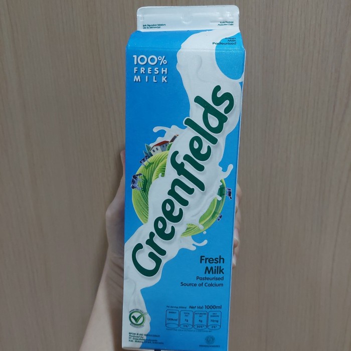 

Ee510 Susu Fresh Milk Greenfield 1 Liter / 1000 Ml Full Cream 6Ggddv