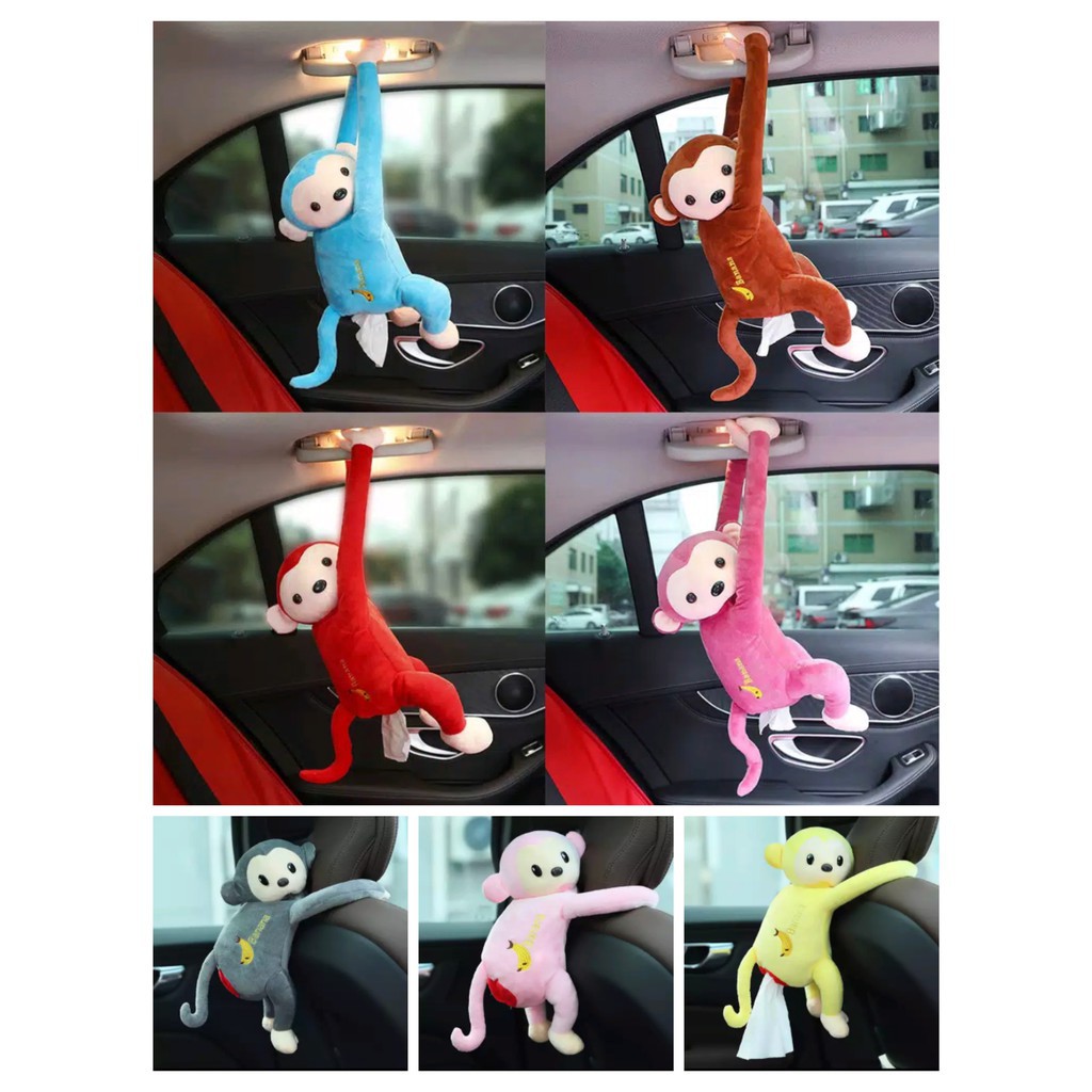 Kotak Tisu Boneka Monkey / tempat tissue