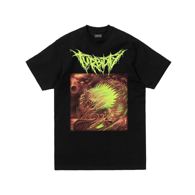 T Shirt Turbidity Death Metal Kaos Band Original Merchandise