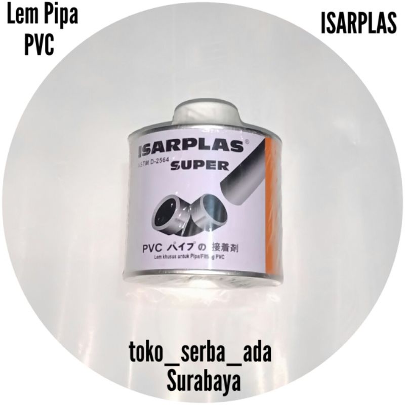 

Lem PVC Isarplas Kaleng 400 gr (K: 4.81.90)