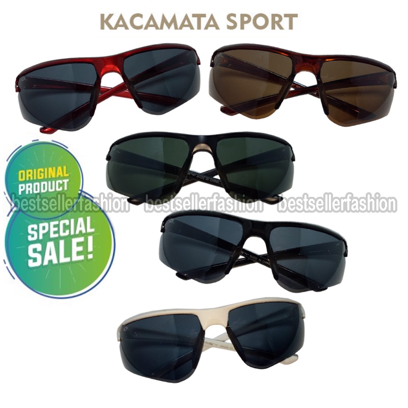 Kacamata Hitam Fashion PRIA wanita Kacamata Bersepeda Kacamata Sepeda Kacamata Olahraga Sunglasses Anti UV 400 Kacamata Berkendara Kacamata Sport Gaya Outdoor Kacamata Dewasa Lensa Hitam