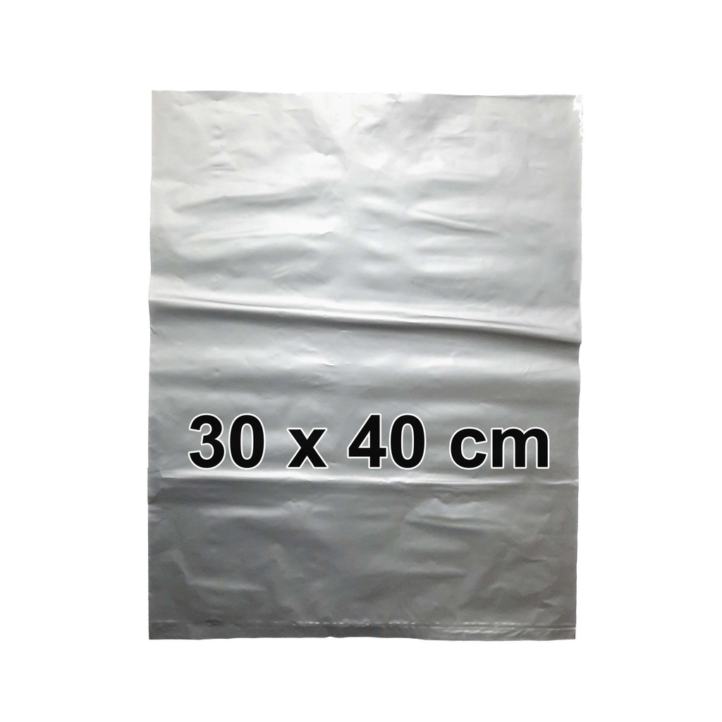 

30 x 40 HD Silver Plastik Packing Online Shop Isi 50 Lembar