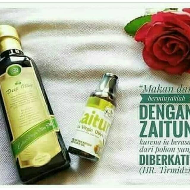 

Virgin olive oil (minyak zaitun)
