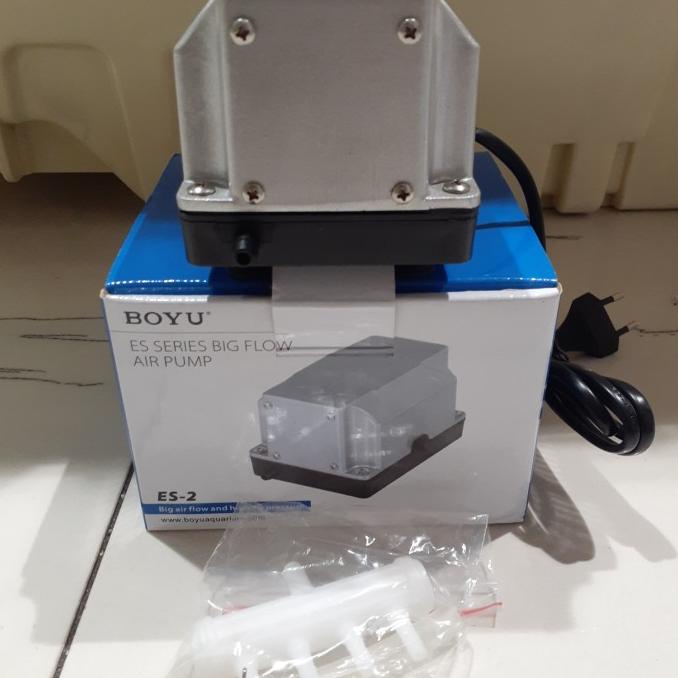 Aerator boyu pompa udara akuarium Es-2 - Silver