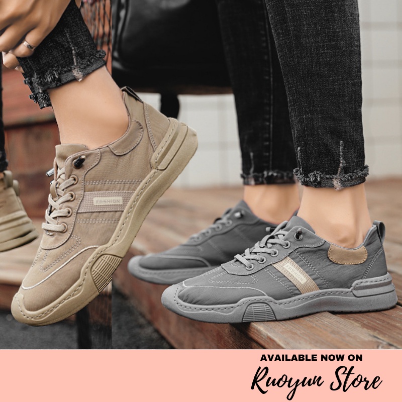 RYX - Canvas Matte Sepatu Sneakers Pria Fashion Casual / Olahraga (NO BOX) - Ori Import