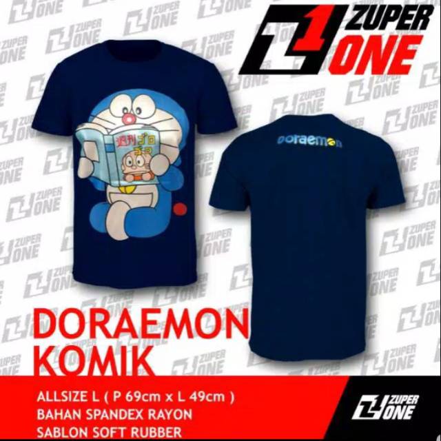 Kaos doraemon KOMIK