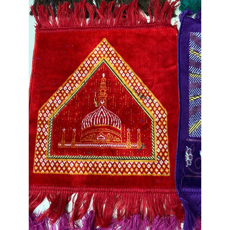 Sajadah Turki Turkey Muka Kepala / Sajadah Muka Persegi Turkish 35x35