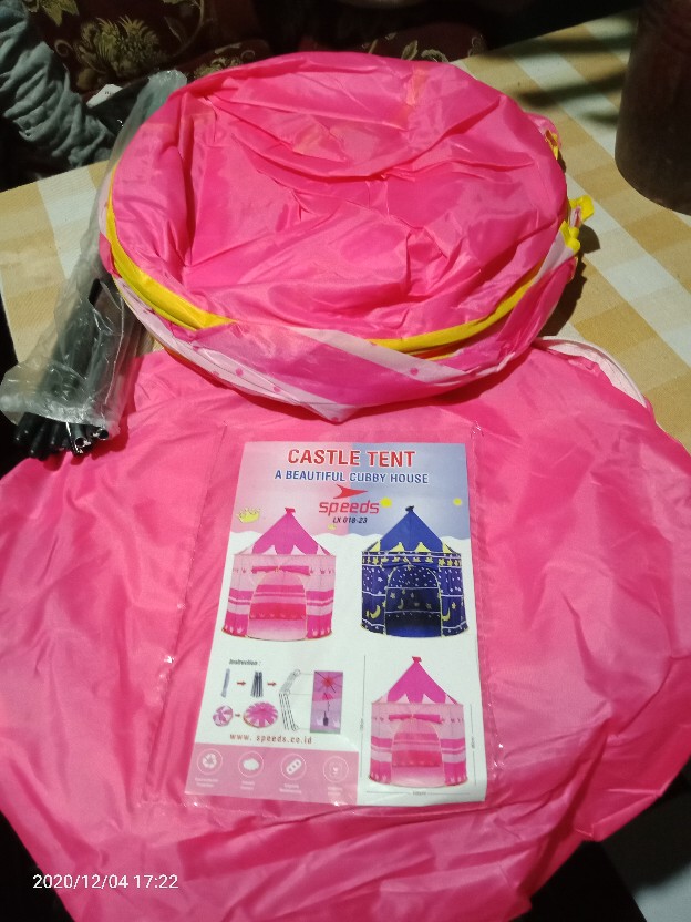 Tenda Anak Castle Jumbo Cowok Cewek